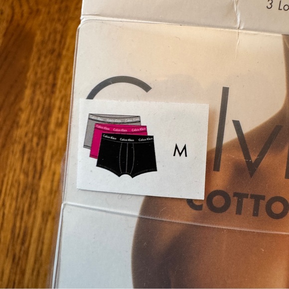 NWT Men's Calvin Klein 3-Pack Cotton Classics Boxer Briefs Set, size medium - Picture 5 of 13